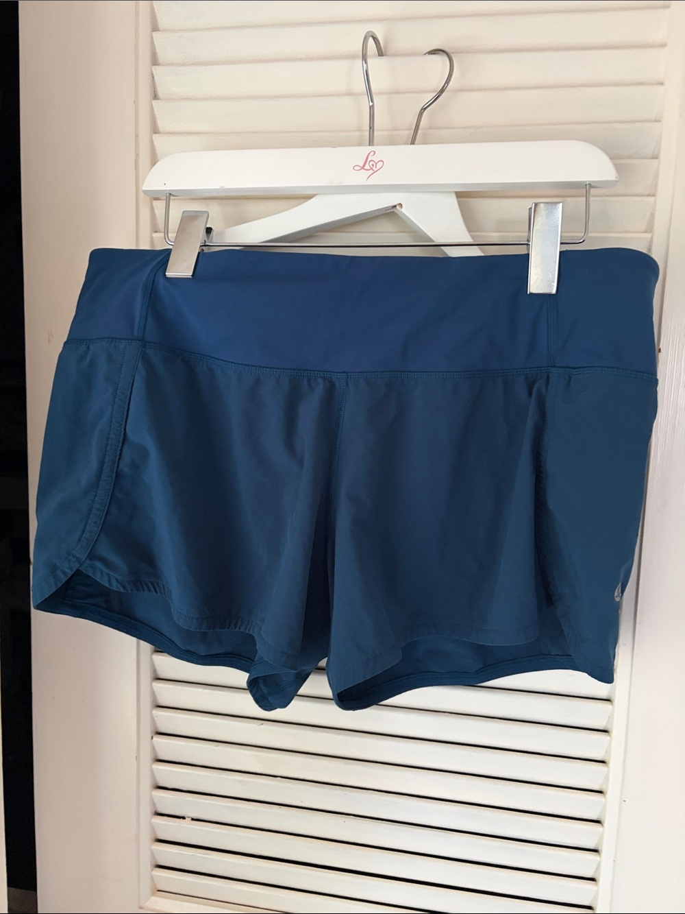 lululemon athletica Women's Deep Teal Running Shorts